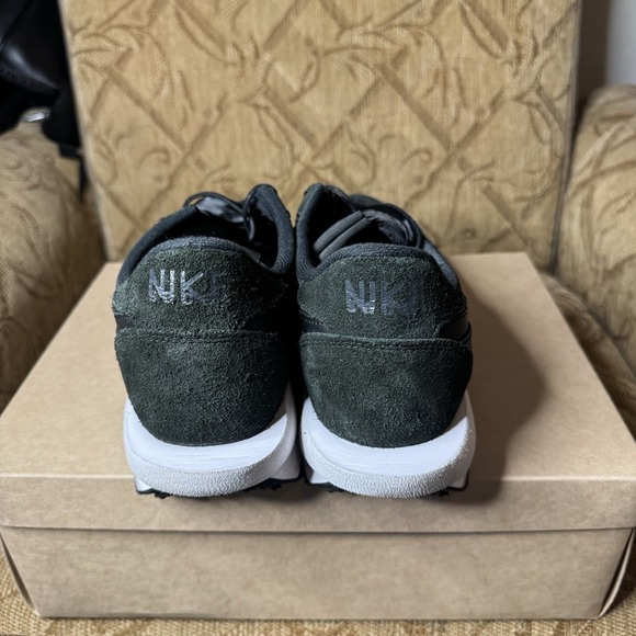 Nike sacai x LDWaffle‎ Black Nylon Athletic Sneaker M 13 Super Clean No box main image 8